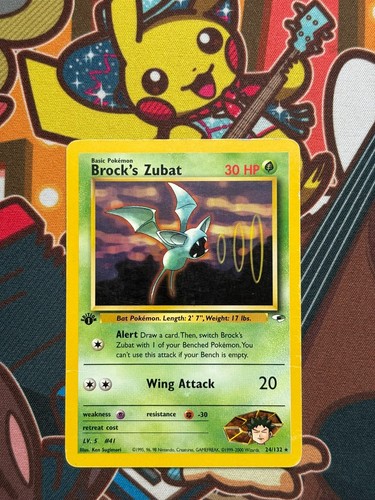 Brock zubat edition - zubat, 1.