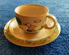 Janosch Tasse mit Untertasse