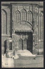 Ansichtskarte Jena, Portal der