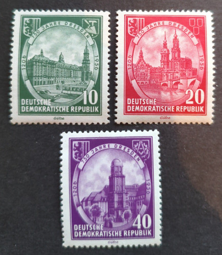 Ddr 1956 postfrisch - postfrisch, dresden