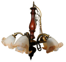 Deckenlampe messing holz - deckenlampe...messing,,