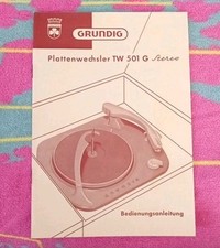 Grundig tw501 plattenwechsler - grundig,