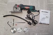 HYCHIKA Mini Kreissäge 500W 4500U/min für Holz Metall Fliesen & Kunststoff UK Stecker