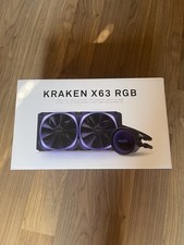 NZXT Kraken X63 RGB, Komplett-Wasserkühlung, 280 mm - Schwarz, Intel, AM4, AM5