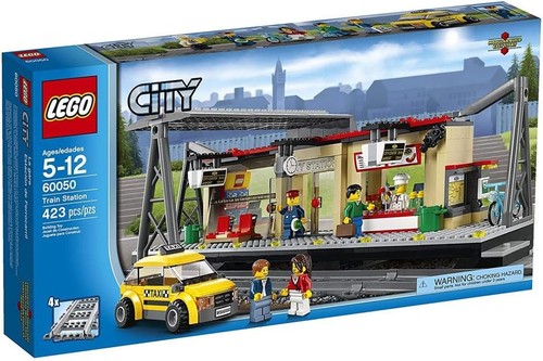 Lego city 60050 bahnhof - bahnhof, mit