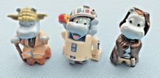 Ü - Ei  Happy Hippos Star Wars Serie 2002 / 3 Stk. / Sammlerstücke