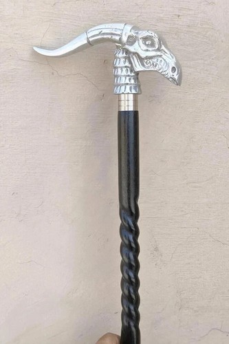 Eleganter gehstock gedrehter - eleganter, gehstock,