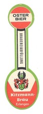 altes Bieretikett Brauerei