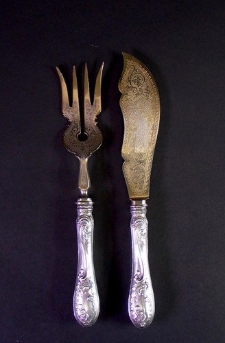Prunkvolles vorlege besteck - prunkvolles,