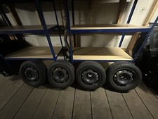 4x Stahlfelgen OPEL Corsa 6Jx14H2  Firestone Winterreifen 185/60 R14 KBA 43736