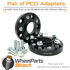 Adapter 5x120 72,6 auf 5x112
