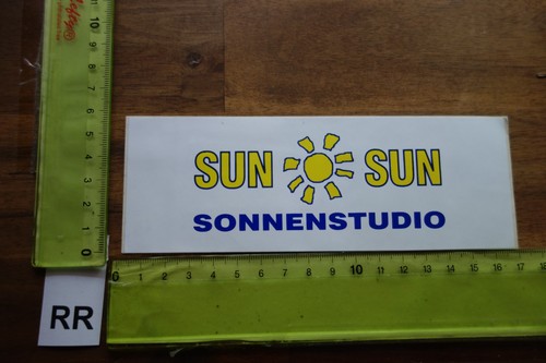 Alter aufkleber sonnenstudio - alter,