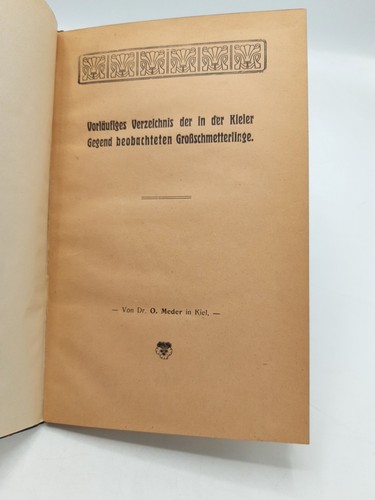 Vorläufiges verzeichnis der - vorläufiges,