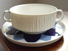 °°° THOMAS PORZ. ARCTA BORKE "BLAU" SUPPENTASSE+UNTERE RICHARD SCHARRER °°°