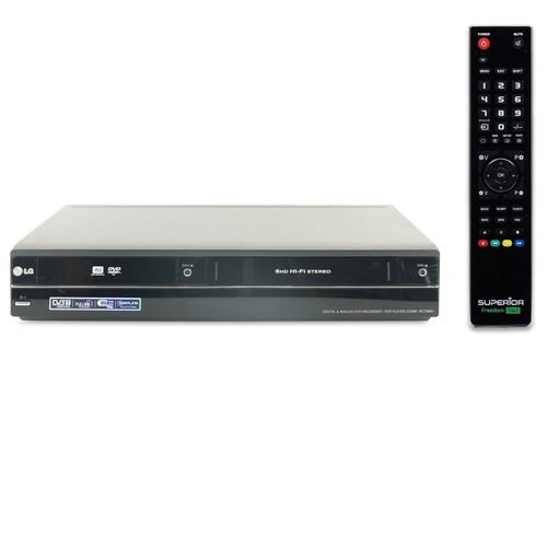 Rct699h dvd vhs recorder - lg,