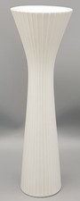 Rosenthal große VASE AKROPOLIS weiß Hans Wohlrab Ø ca.10,5cm/ ca.33,1cm hoch gut