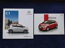 CITROEN C1 Prospekt 9.2015 +