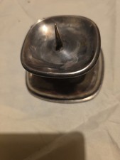 Versilberter Kerzenständer