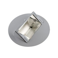 CLE HQI Einbauleuchte rund ausfahrbar CDM , HQI, 35/70W alugrau