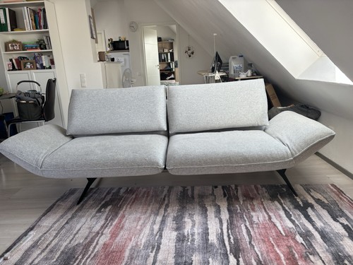Wohnen sofa sitzer grau - wk,