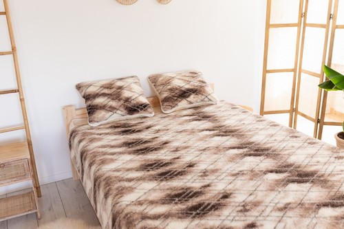 Premium merino naturhaardecke - premium,