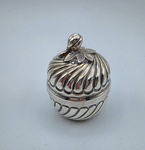 Deckeldose schatulle silber - deckeldose,