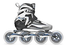 Fila Nine 100 Lady black Marathon Line Speedskate  Inliner Skates Gr. 39 7022