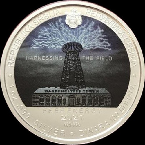 100 dinar serbien nikola tesla - 100,