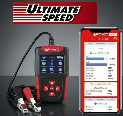 Ultimate speed batterietester - speed,