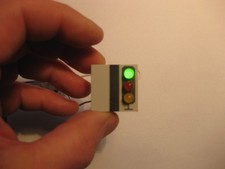 Signalbaustein rechts Grün/Rot/Gelb 9032 Gleisbildstellpult (GBS) Digimoba/Heki