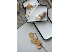 Ib Laursen Teller Tablett Platte Emaille Weiß lebensmittelecht 0403-11 0404-11