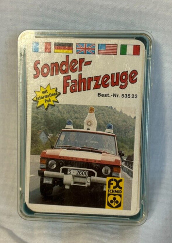 Quartett sonderfahrzeuge fx - sonderfahrzeuge,
