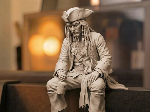 Captain jack sparrow shelf - captain,