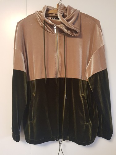 Zara pullover oberteil samt - oberteil, s