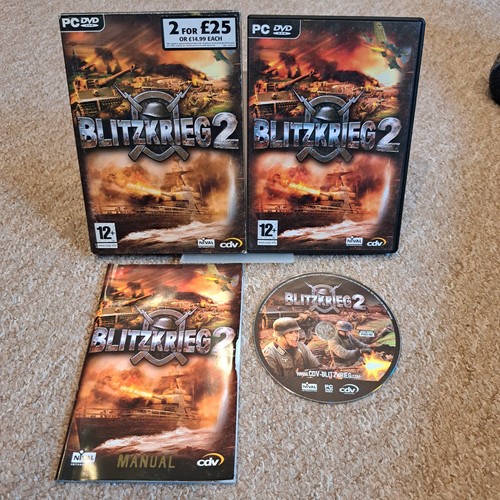 Blitzkrieg dvd videospiel - pc,