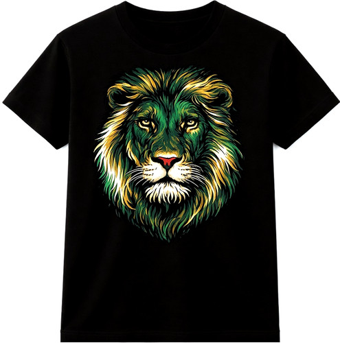 Löwe shirt kopf grafik - t-shirt,