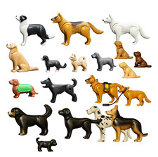 Playmobil Hund Hunde zur Auswahl Welpe Welpen Rassen Haustiere Bauernhof Western