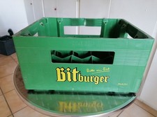 ALTE Bitburger  Bierkiste - 20 Flaschen - Deko- Partyraum - Männergeschenk  -