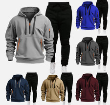 Herren Hoodie Tracksuit Set