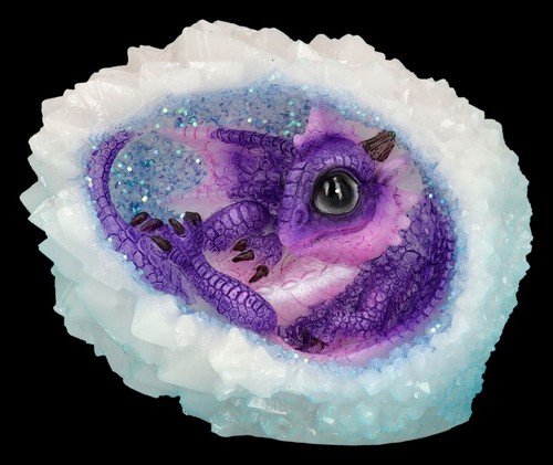 Drachenfigur lila dragon - drachenfigur,