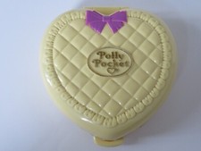 Polly Pocket Strollin Baby gelbes Herz 1994