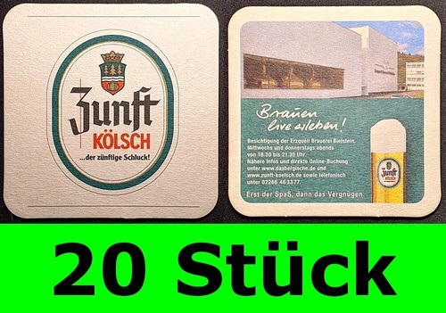 Stück bierdeckel zunft - 20,
