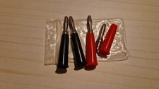 Bananenstecker 4mm 2 Paar zum Löten