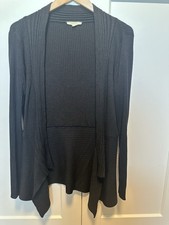 Esprit Strickjacke Cardigan Damen Größe L Dunkel Anthrazit