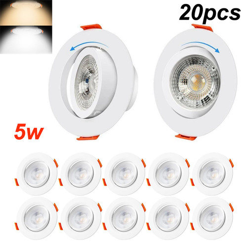 Led einbauleuchte 20pcs - 5w,
