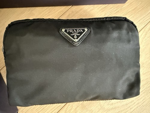 Prada original nylon clutch - prada,