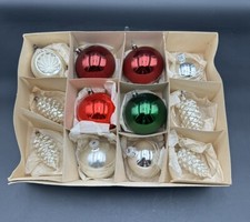 DDR Weihnachtskugeln Zapfen