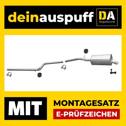 Auspuffanlage für caddy - für, vw