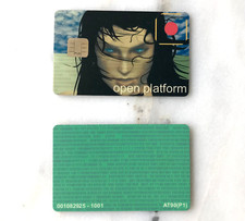 Schlüsselkarte Open Platform  Smartcard Goldwafer Funcard AT90( P1), NEU