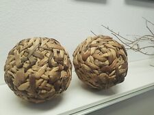 2 schöne große Dekokugeln